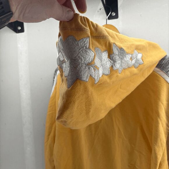 Victoria’s Secret Pink 1/4 Zip French Terry Soft Knit Hoodie Sweatshirt Large - Picture 6 of 8